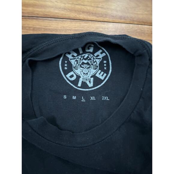 High Dive Apparel T-Shirt - Black - Men's Large - Cotton - Picture 4 of 4